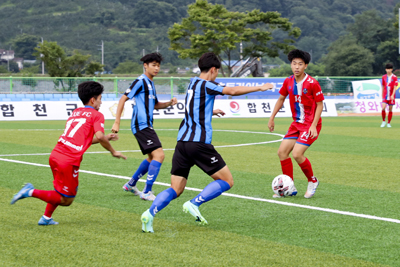 2021 추계 전국고등학교 축구대회 예선경기가 마무리됐다.